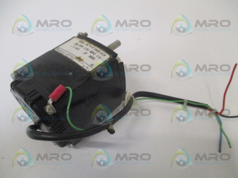 EMERSON 2492-618 GEAR MOTOR 115V 260RPM  UNMP