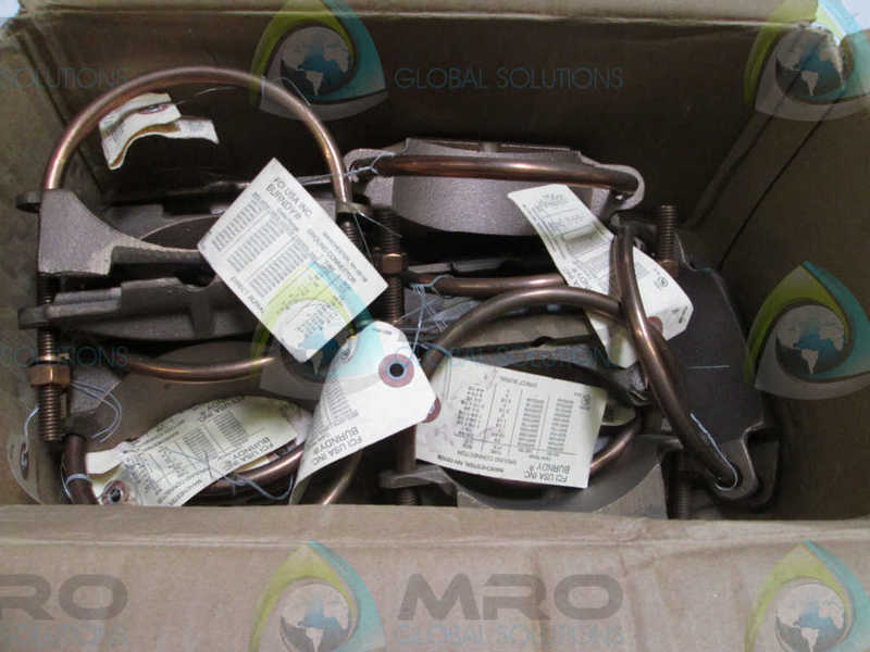 LOT OF 12 BURNDY GAR2229SE GROUNDING CONNECTOR  NSMP
