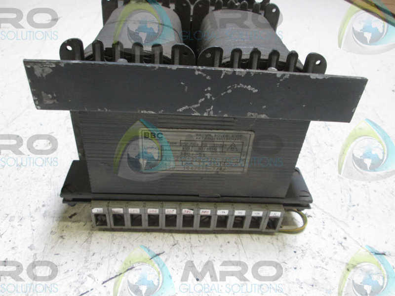 BROWN BOVERI & CIE EK/ST/SP00 TRANSFORMER  UNMP