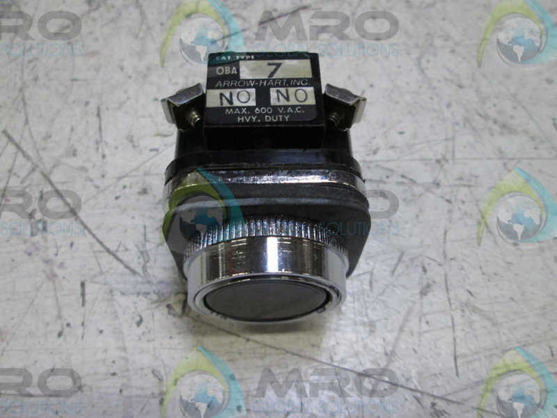 ARROW-HART OBA7 PUSH BUTTON SWITCH  NSNP