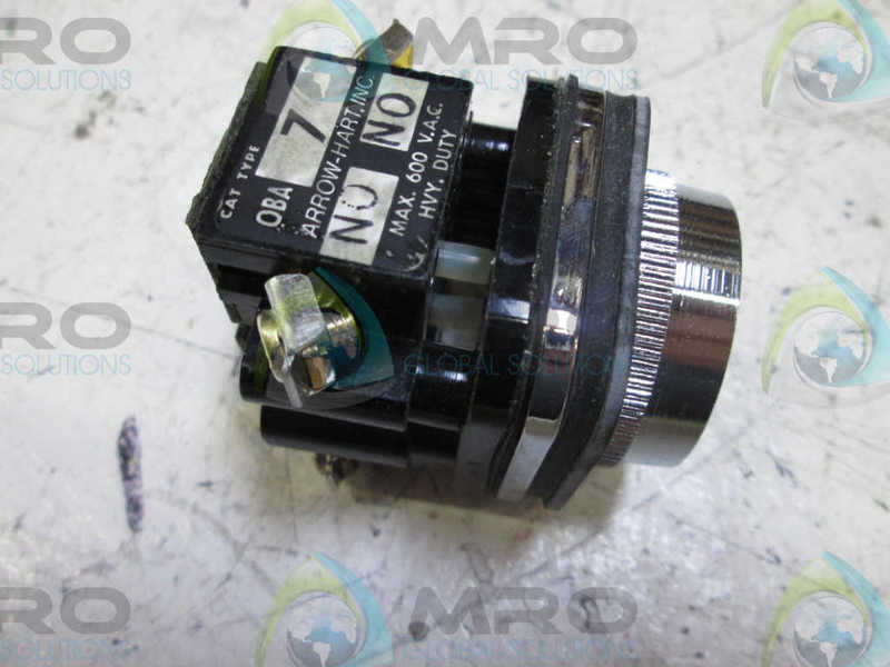 ARROW-HART OBA7 PUSH BUTTON SWITCH  NSMP