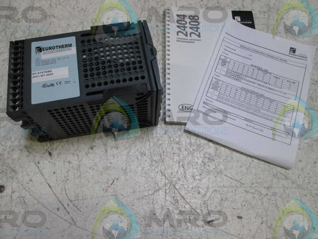 EUROTHERM 2404/CC/VH/H7/V2/XX/DB/XX/FE/XX//ENG/J/0/1200/C//XX/XX/MR/XX * NEW *