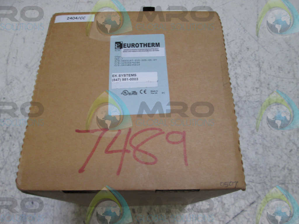 EUROTHERM 2404/CC/VH/H7/V2/XX/DB/XX/FE/XX//ENG/J/0/1200/C//XX/XX/MR/XX * NEW *