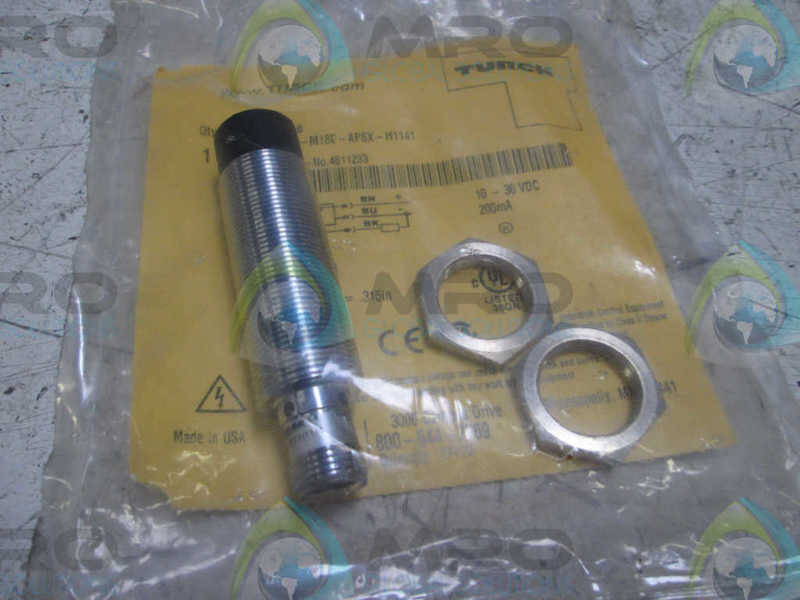 TURCK NI8-M18E-AP6X-H1141 METAL BARREL WITH CONNECTOR * NEW IN A FACTORY BAG *