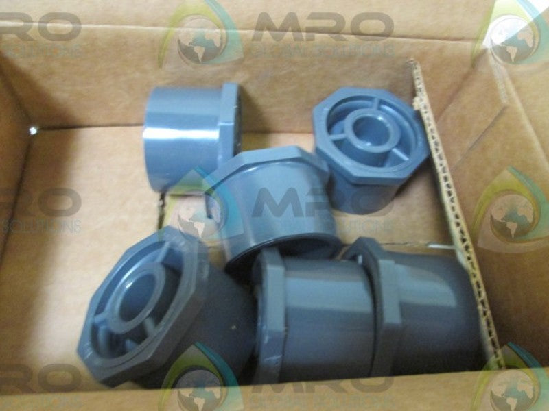 LOT OF 6 GEORG FISCHER 2" X 1/2" BUSHING NSMP