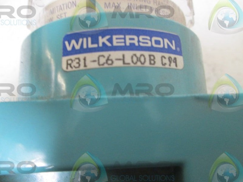 WILKERSON R31-C6-L00B C94 DIAL PRESSURE REGULATOR  UNMP
