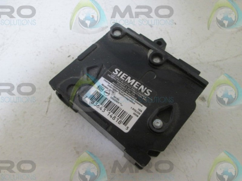 SIEMENS QP115 CIRCUIT BREAKER  UNMP