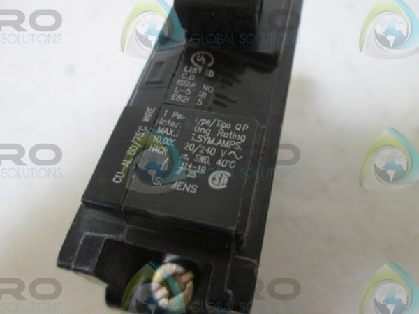 SIEMENS QP115 CIRCUIT BREAKER  UNMP