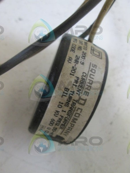 SQUARE D 2NR-201 CURRENT TRANSFORMER  UNMP