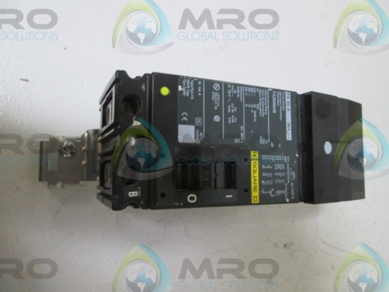 SQUARE D FA80A CIRCUIT BREAKER  UNMP