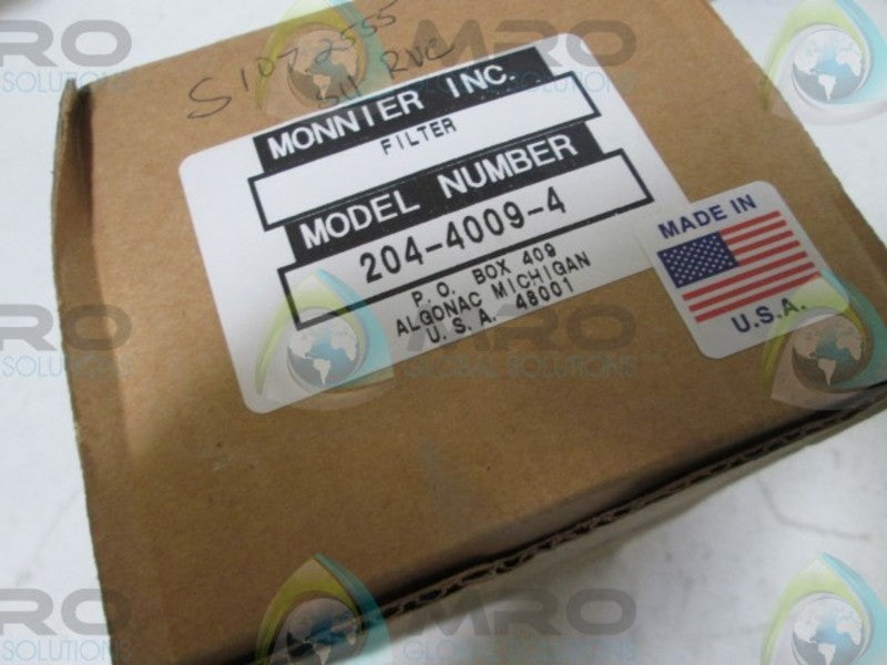 MONNIER 204-4009-4 COALESCING FILTER  NSMP
