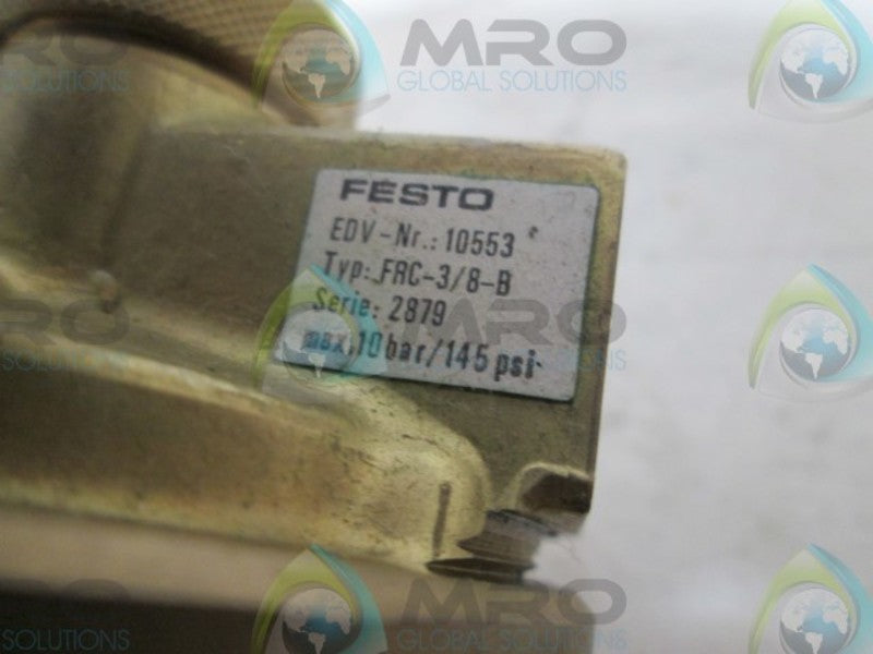 FESTO FRC-3/8-B REGULATOR ASSEMBLY  UNMP