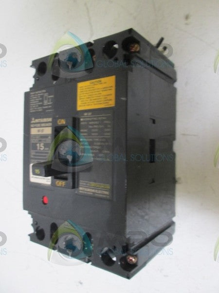 MITSUBISHI NF-SF 15 AMP CIRCUIT BREAKER  UNMP