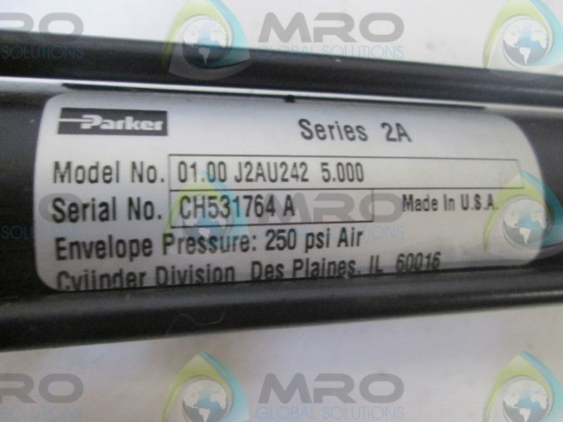 PARKER 01.00J2AU2425.000 PNEUMATIC AIR CYLINDER  NSNP