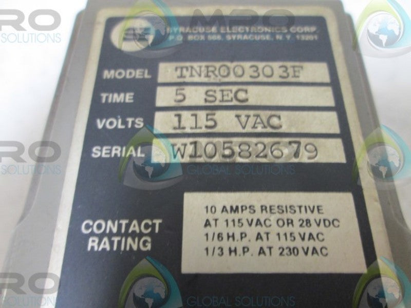 SE TNR00303F TIMER  UNMP