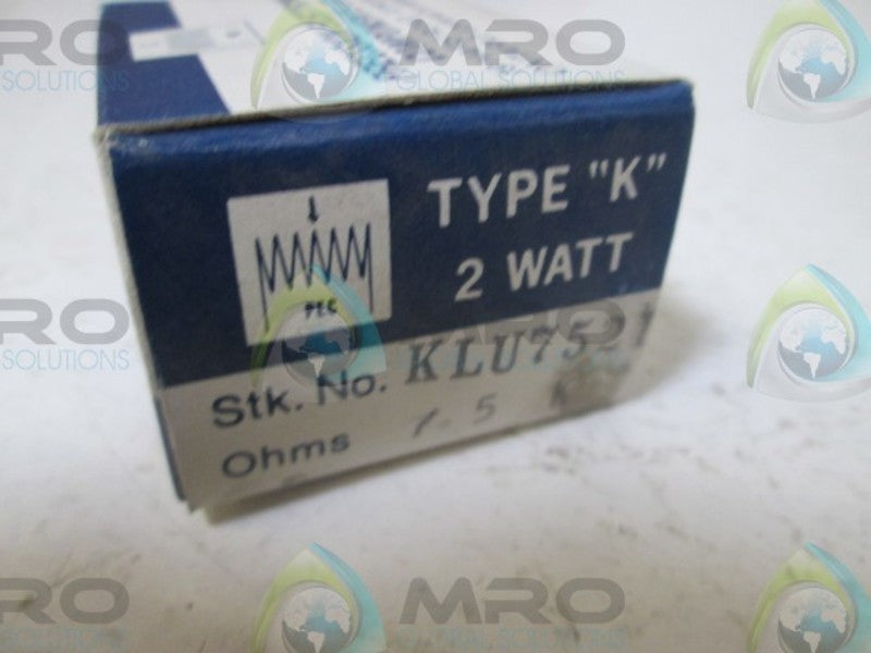 PEC KLU7521 POTENTIOMETER  NSMP