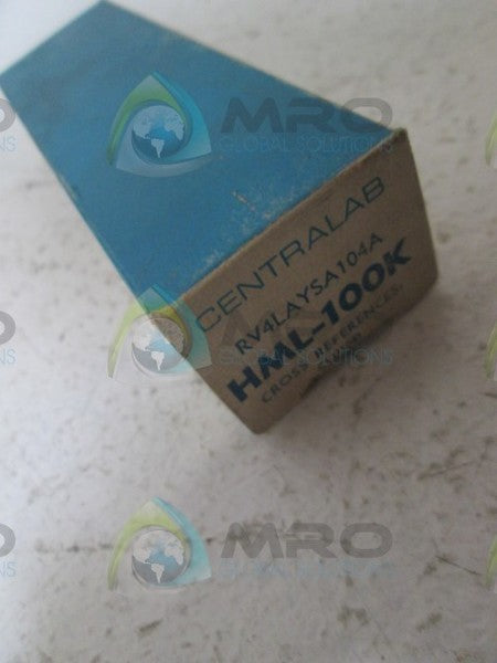 CENTRALAB RV4LAYSA104A HML-100K POTENTIOMETER  NSMP
