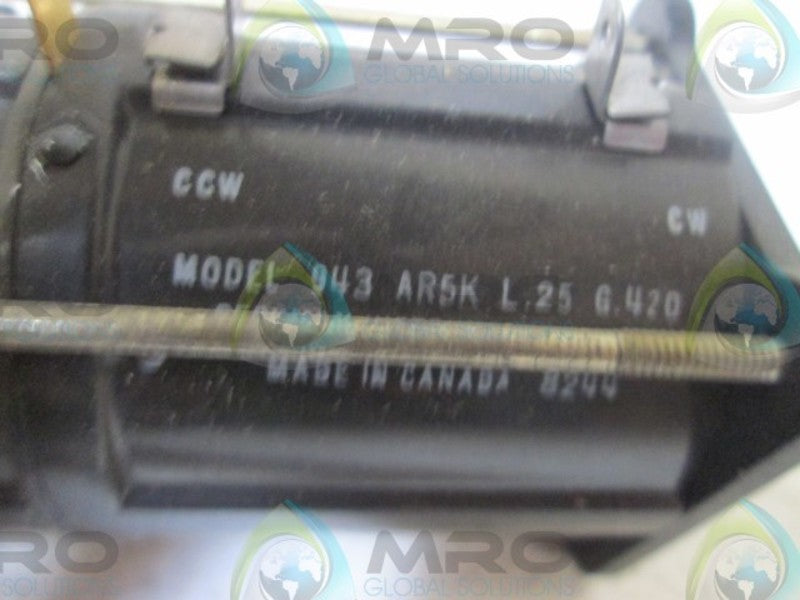 BECKMAN 943AR5KL.25G.420 UNMP