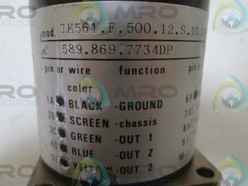 TEKEL TK561.F.500.12.S.10.LPPK ENCODER  UNMP