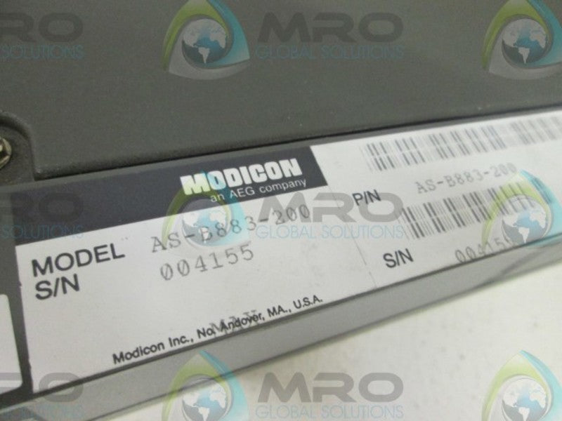 MODICON AS-B883-200 800IO  NSMP