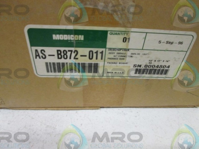 MODICON AS-B872-011 NSMP