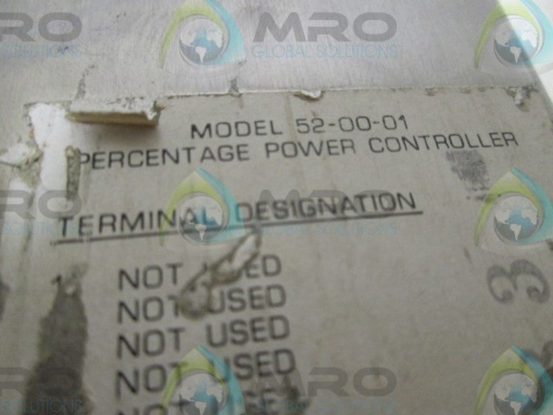 WATLOW 52-00-01 POWER CONTROL  UNMP