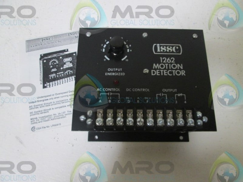 ISSC 1262-1-L-J-B MOTION DETECTOR  NSMP