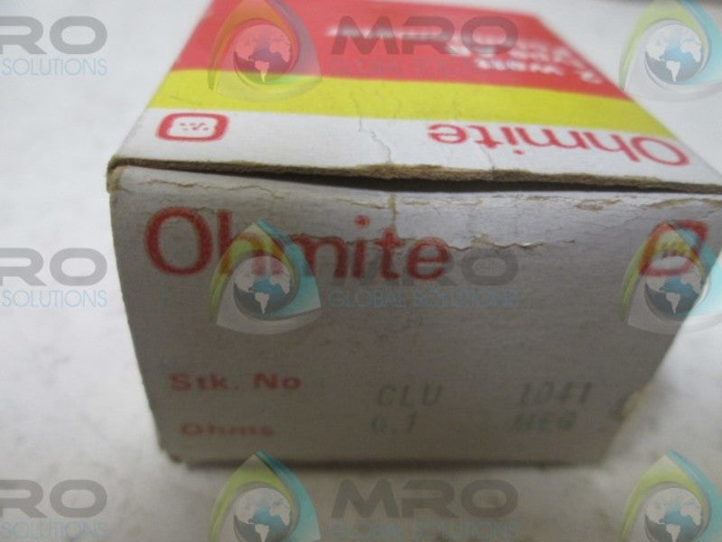 OHMITE CLU1041 POTENTIOMETER 100K OHMS  NSMP
