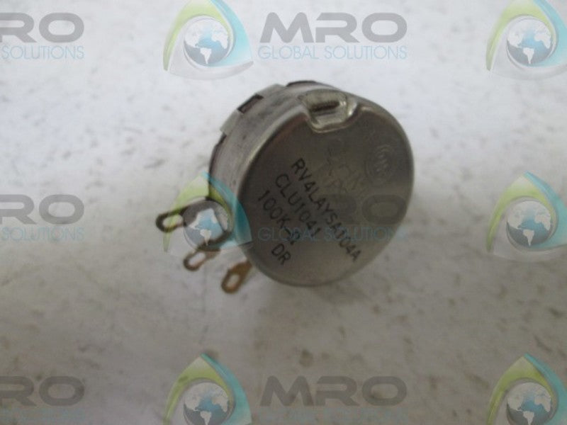 OHMITE CLU1041 POTENTIOMETER 100K OHMS  NSMP