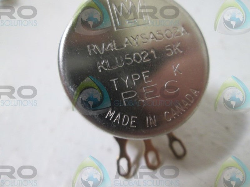 PEC KLU5021 POTENTIOMETER  NSMP