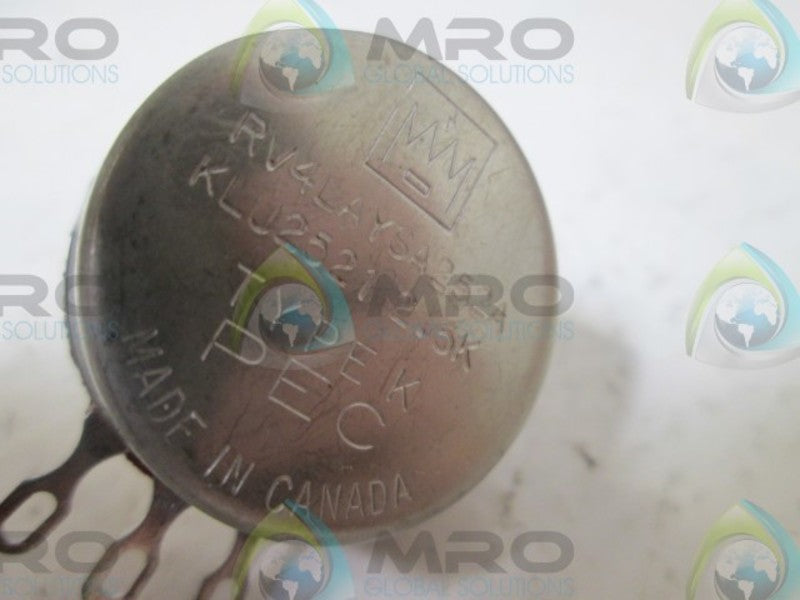 PEC KLU2521 POTENTIOMETER  NSMP