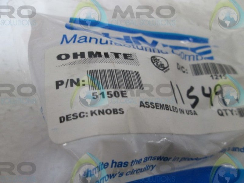 OHMITE 5150E KNOB  NSMP