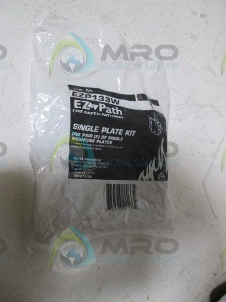 EZ PATH EZP133W SINGLE PLATE KIT * NEW IN A FACTORY BAG *