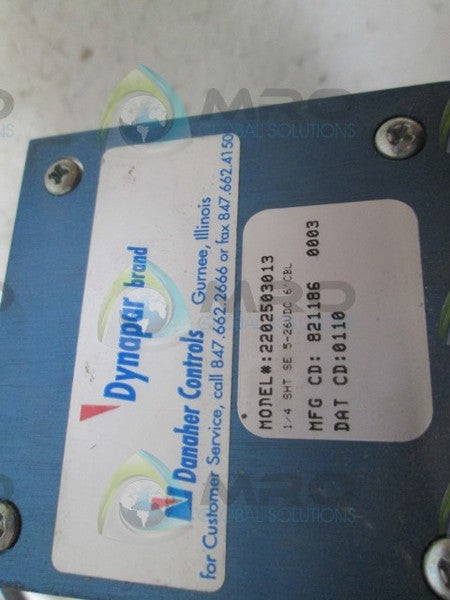 DANAHER 2202503013 MOTOR  UNMP