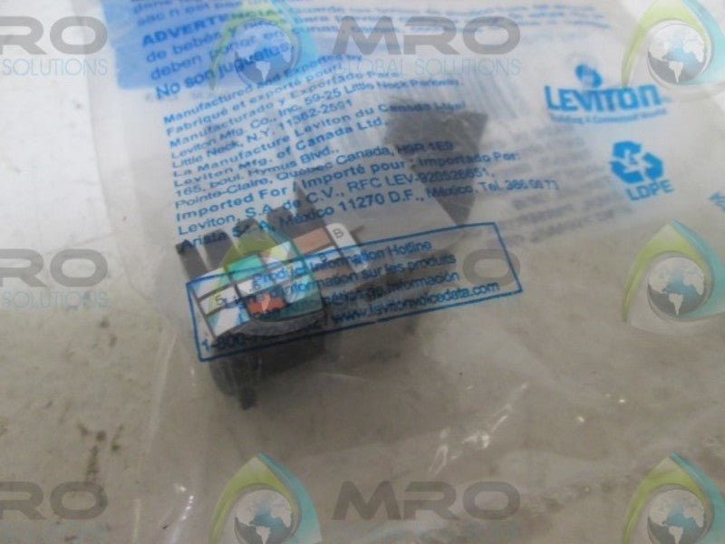LEVITON 41108-RG3 CAT 3 SNAP IN JACK  NSMP