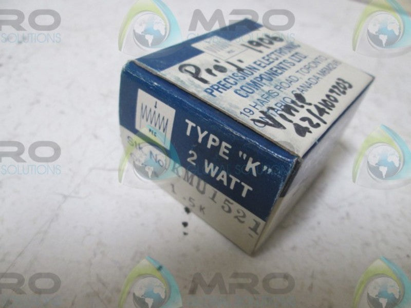 PEC KMU1521 POTENTIOMETER  NSMP