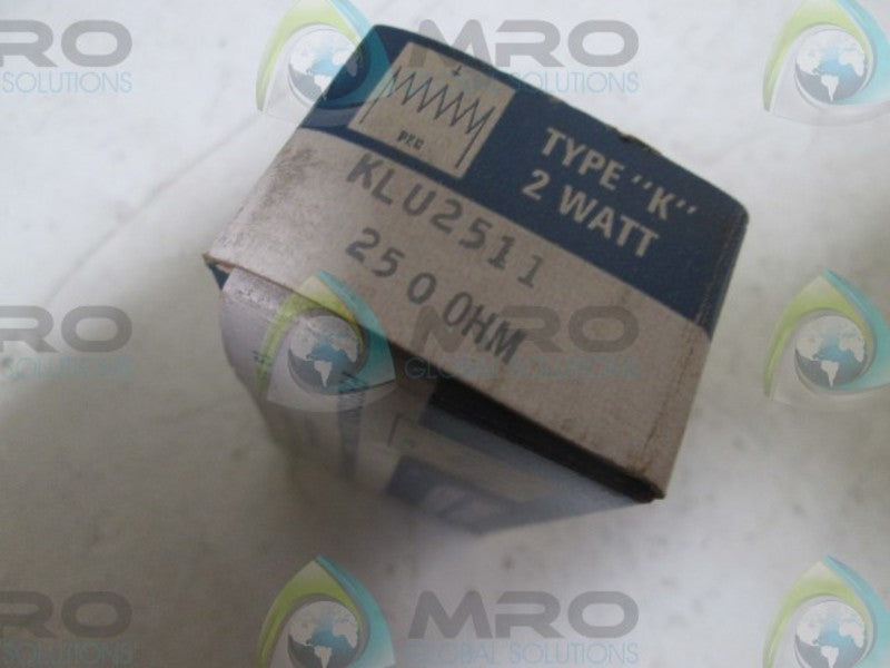PEC KLU2511 POTENTIOMETER  NSMP