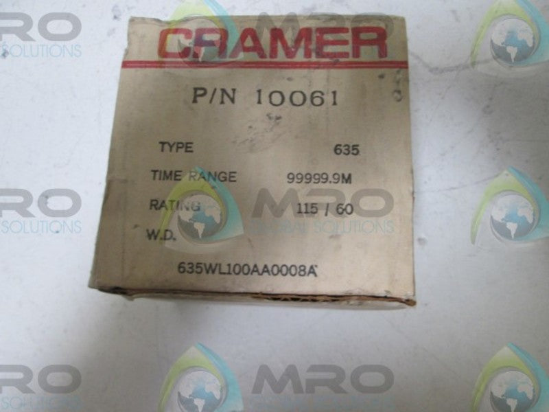 CRAMER 635WL100AA0008A ELAPSED TIME INDICATOR  UNMP