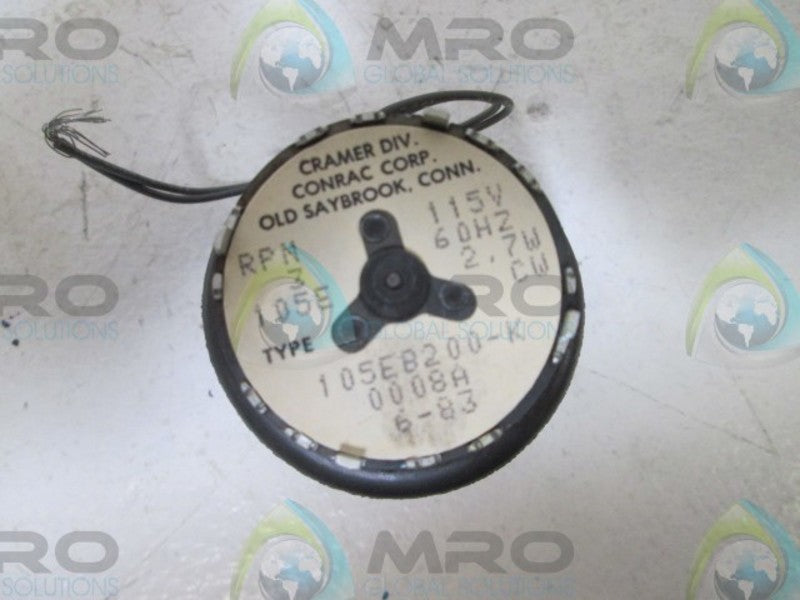 CRAMER 635WL100AA0008A ELAPSED TIME INDICATOR  UNMP