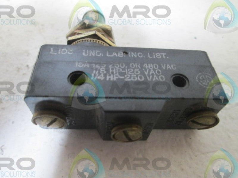 MICRO SWITCH BZ-RQ1-A2 SNAP ACTION BASIC SWITCH  UNMP