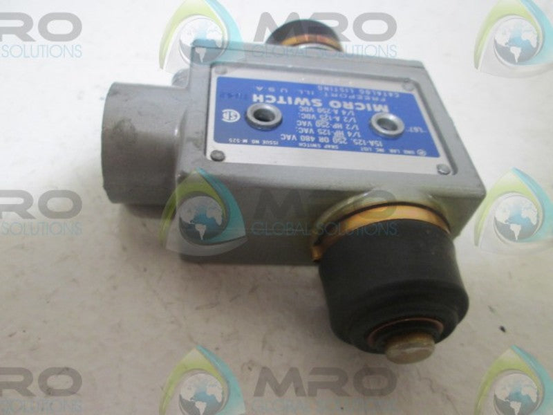 MICRO SWITCH BZE-RNX1 LIMIT SWITCH PLUNGER  UNMP