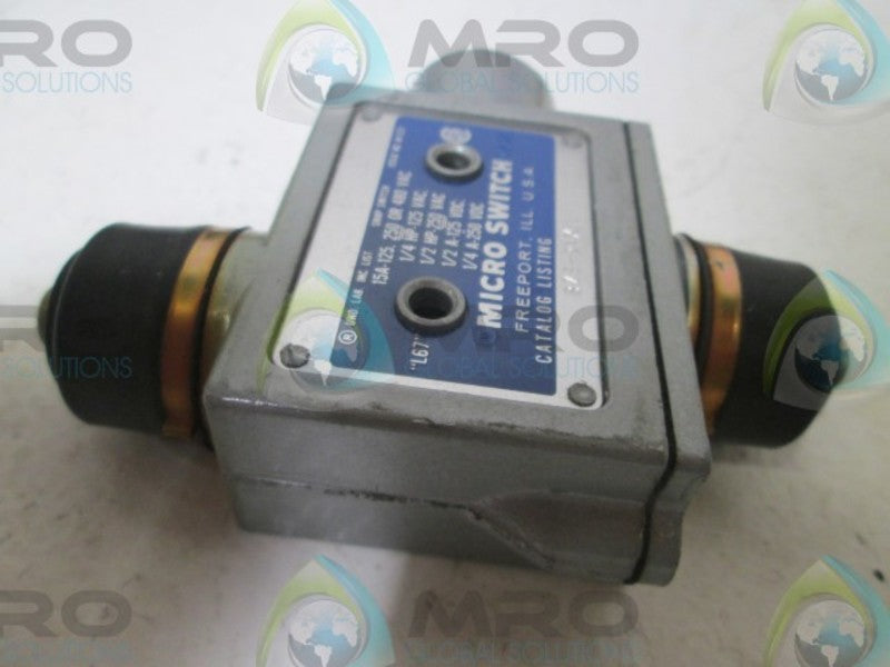 MICRO SWITCH BZE-RNX1 LIMIT SWITCH PLUNGER  UNMP