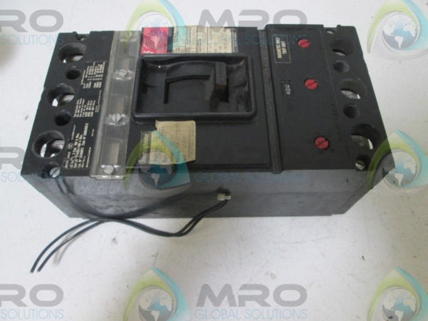 WESTINGHOUSE LB3400 CIRCUIT BREAKER 400A w/ 2605DI5G05 SHUNT TRIP  UNMP