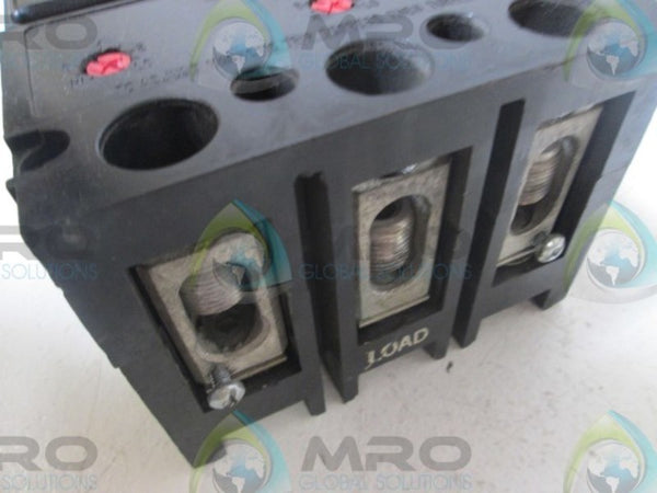 WESTINGHOUSE LB3400 CIRCUIT BREAKER 400A w/ 2605DI5G05 SHUNT TRIP  UNMP