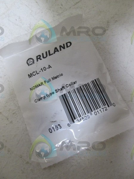 RULAND MCL-10-A CLAMP TYPE SHAFT COLLAR  NSMP