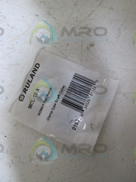 RULAND MCL-10-A CLAMP TYPE SHAFT COLLAR  NSMP