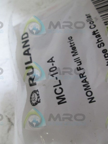 RULAND MCL-10-A CLAMP TYPE SHAFT COLLAR  NSMP