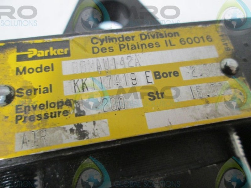PARKER BBMAU142A AIR CYLINDER  UNMP
