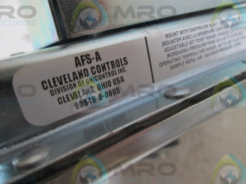 CLEVELAND CONTROLS AFS-A AIR PRESSURE SENSING SWITCH  UNMP