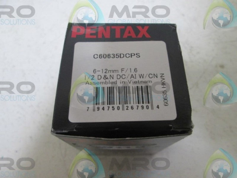 PENTAX C60635DCPS CCTV LENSE  NSMP